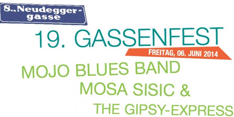 Neudeggergassenfest 1080 Wien am Freitag d.6.Juni Nachmittag