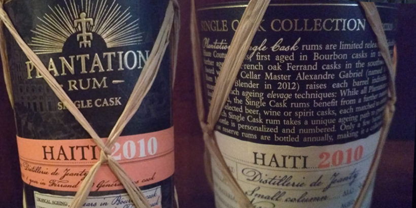 LANGE Rum spezial: PLANTATION Single Cask 2018 HAITI 2010