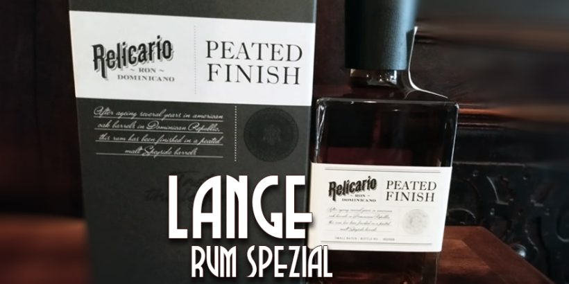 LANGE Rum spezial: Ron Relicario peated Finish