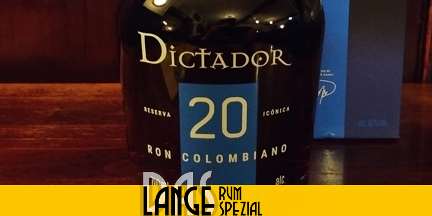 LANGE Rum spezial: Dictador 20 Jahre, Kolumbien