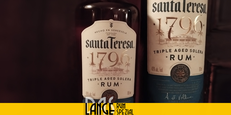 LANGE Rum spezial: Santa Teresa 1796
